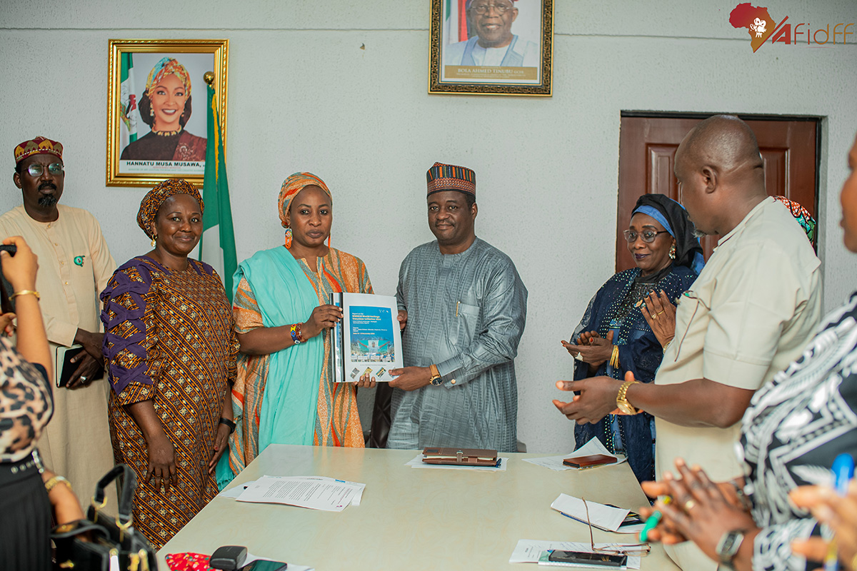 AFIDFF Presents 2024 UNESCO WHV Report as Permanent Secretary Federal Ministry of Arts, Culture, Tourism, and Creative Economy Flags Off 2025 Campaign